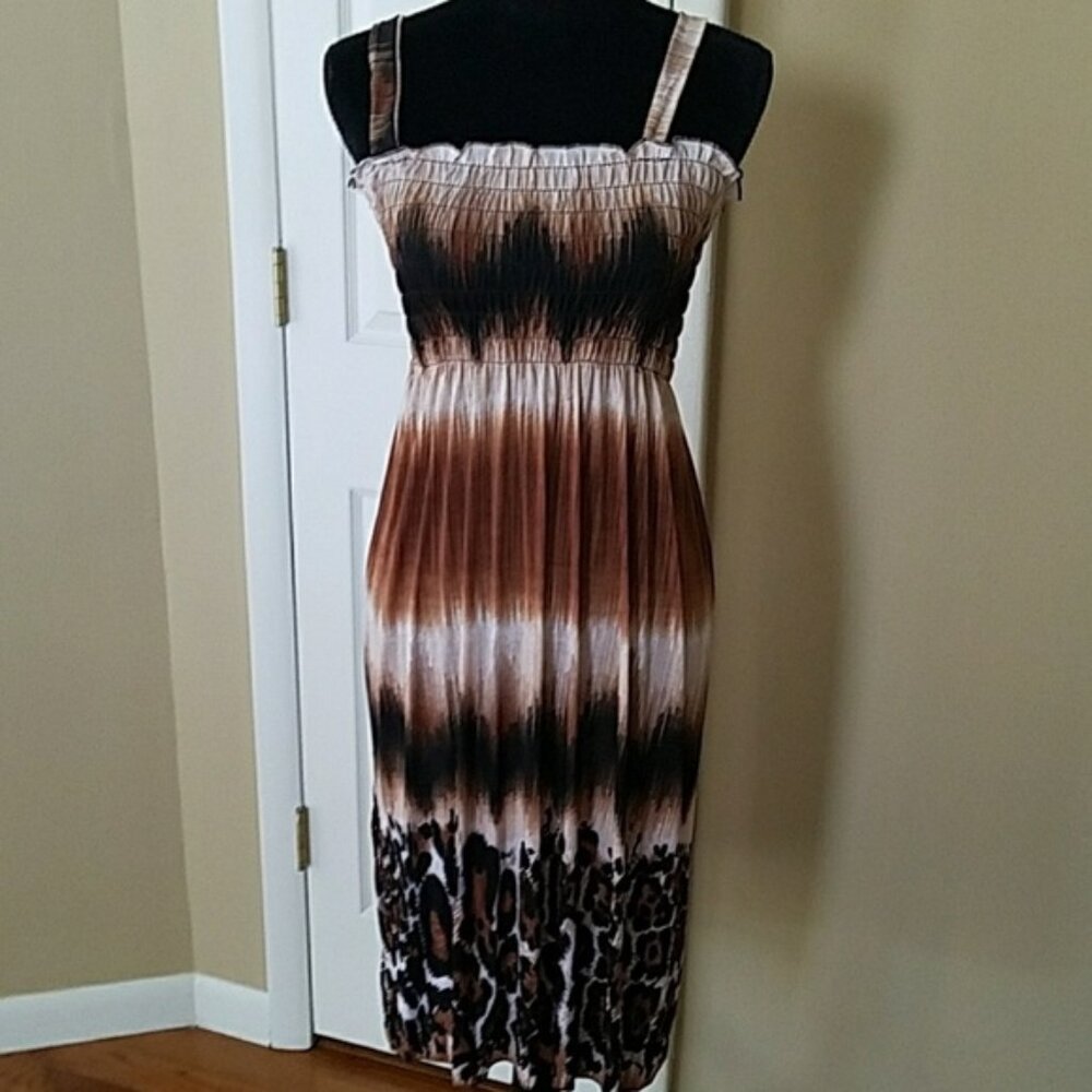 Sundress, animal print, medium